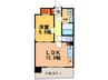 Ｌａ　Ｆａｃａｄｅ 1LDKの間取り