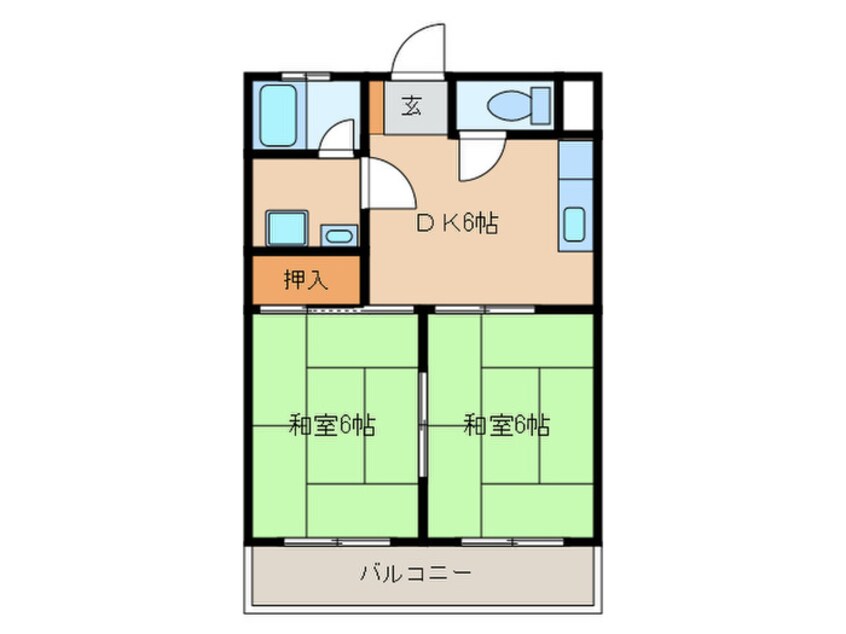 間取図 タカラ屋ビル