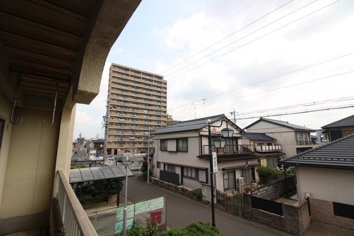 室内からの展望 タカラ屋ビル