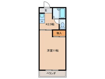 間取図 エブリワン東棟