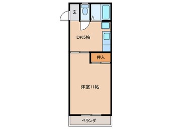 間取図 エブリワン東棟