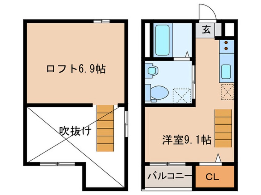 間取図 ＬＵＣＥ