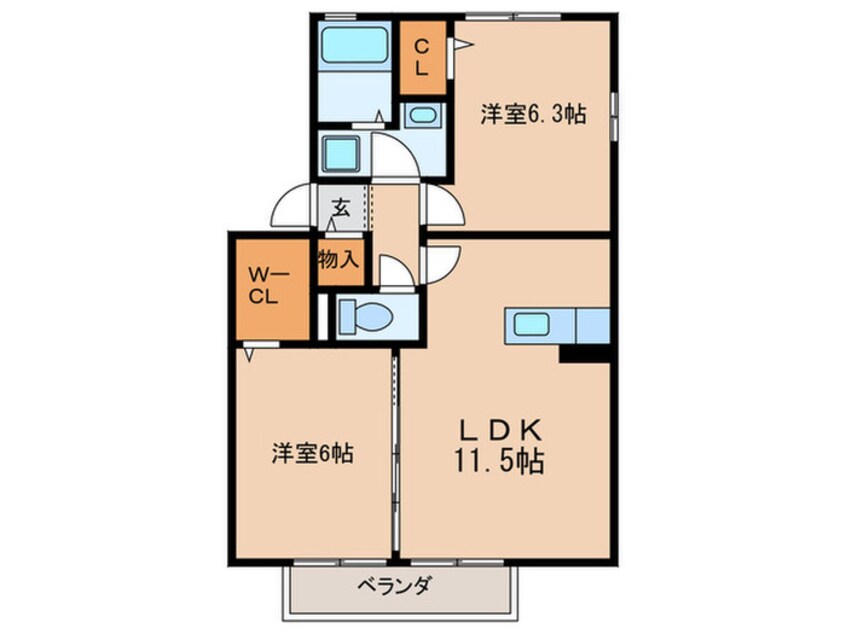 間取図 ハレ ルアナ