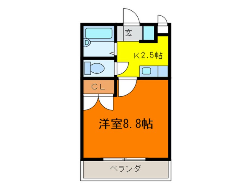 間取図 セルシオン池下