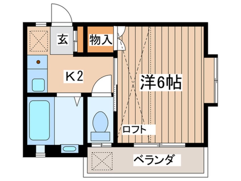 間取図 ハイム高橋