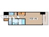 S-RESIDENCE桜本町awesome 1Kの間取り