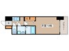 S-RESIDENCE桜本町awesome 1Kの間取り