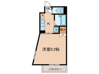 間取図 メルベーユ１