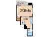 コーポみゆき 1Kの間取り