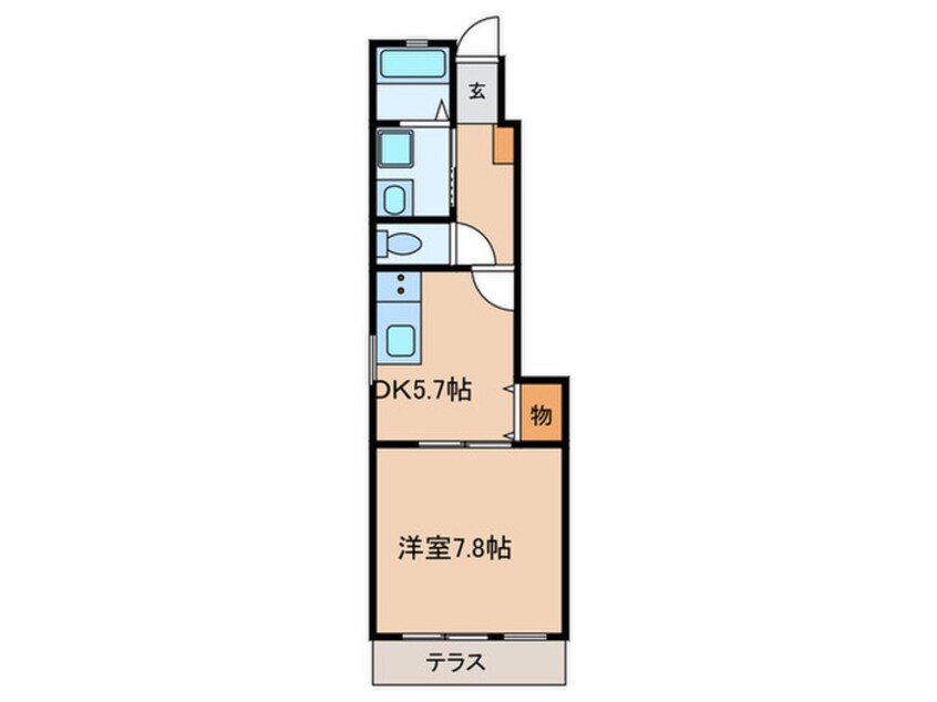 間取図 ソレイユ