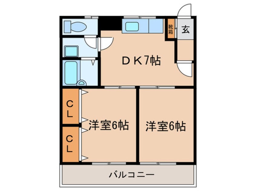 間取図 サンジョイフル