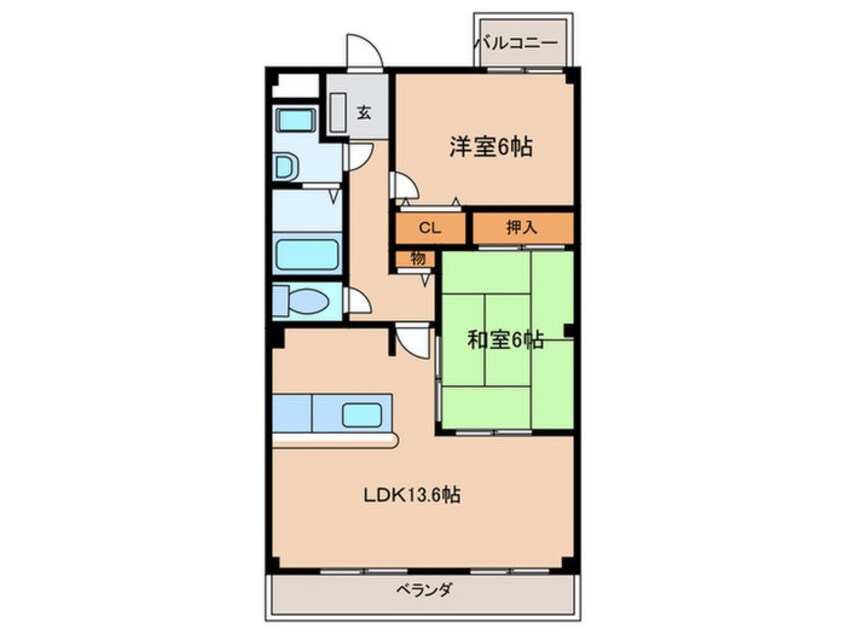 間取図 メゾン・ジョワイユ