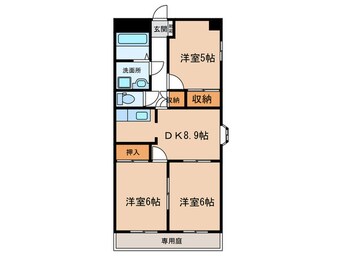 間取図 ユーハウスⅠ