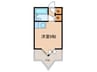 栄マンションS棟(712) 1Rの間取り