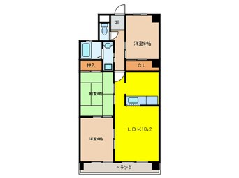 間取図 サンシャイン石刀