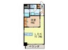 ブランブリエ東山ドゥーエ 1LDKの間取り