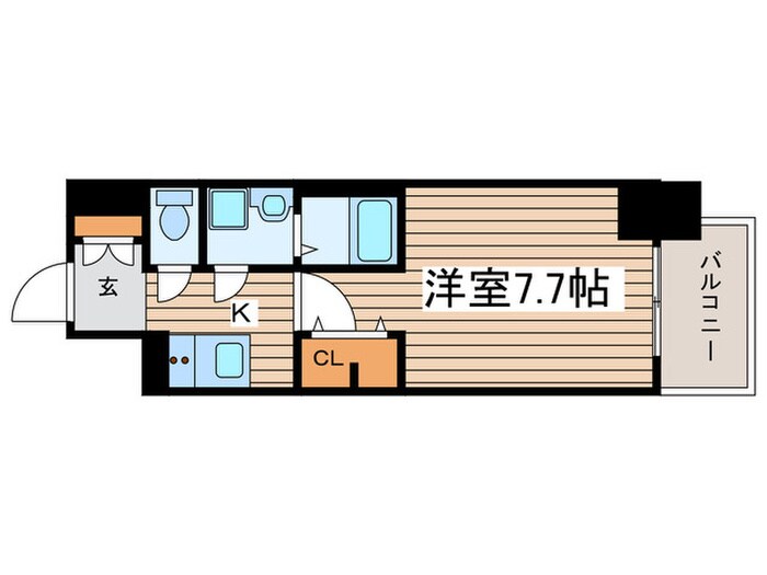 間取り図 S-RESIDENCE堀田beaute