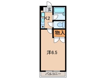 間取図 メゾンプレステ－ジＢ