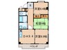 クレストハイム引山 3DKの間取り