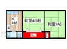 エルミ－塩付 2Kの間取り