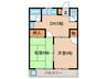 第３コーポ川嶋 2DKの間取り