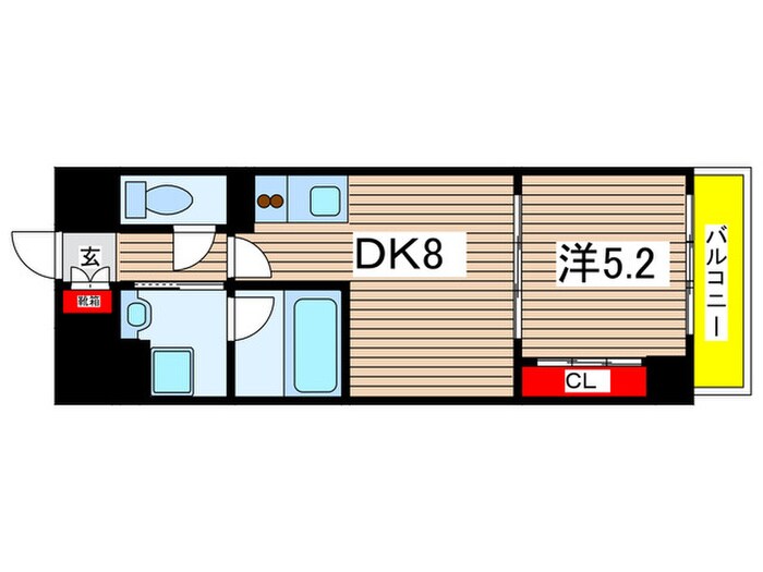 間取り図 ランドハウスグランドウエスト