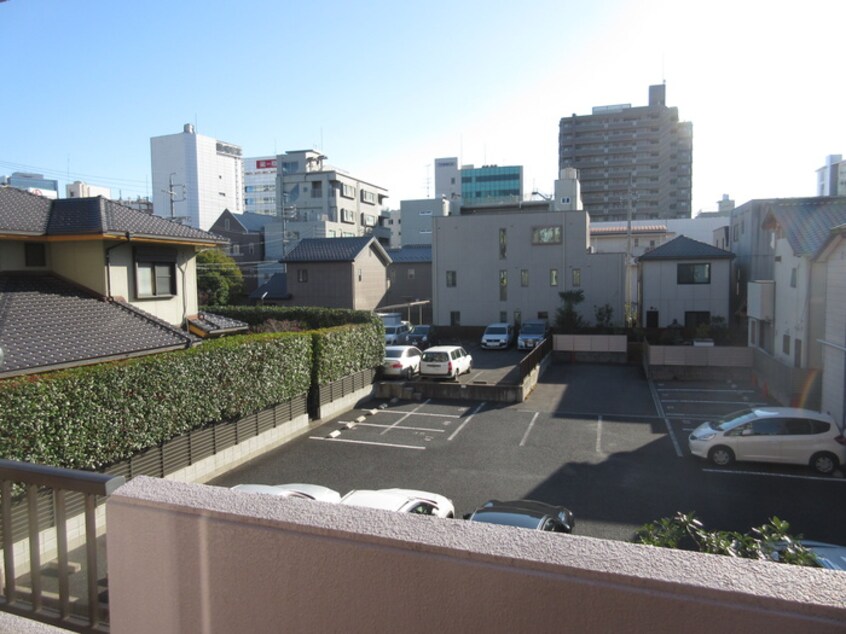室内からの展望 グレ－ス川村