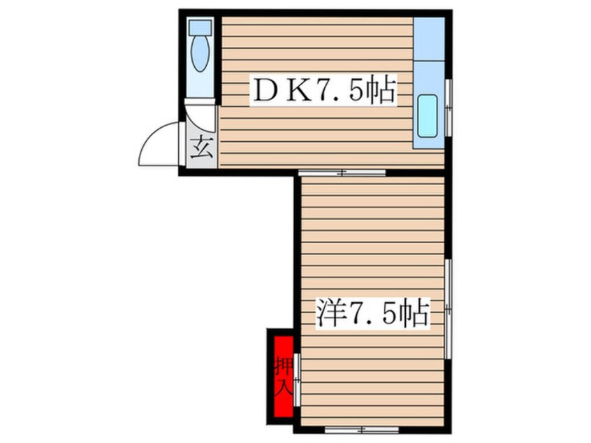 間取図 松田ビル