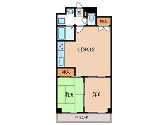 間取図 グランドール清洲