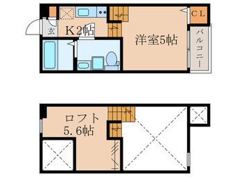 間取図 Ｃａｓａ　ｃｌａｖｅｌｉｎａ