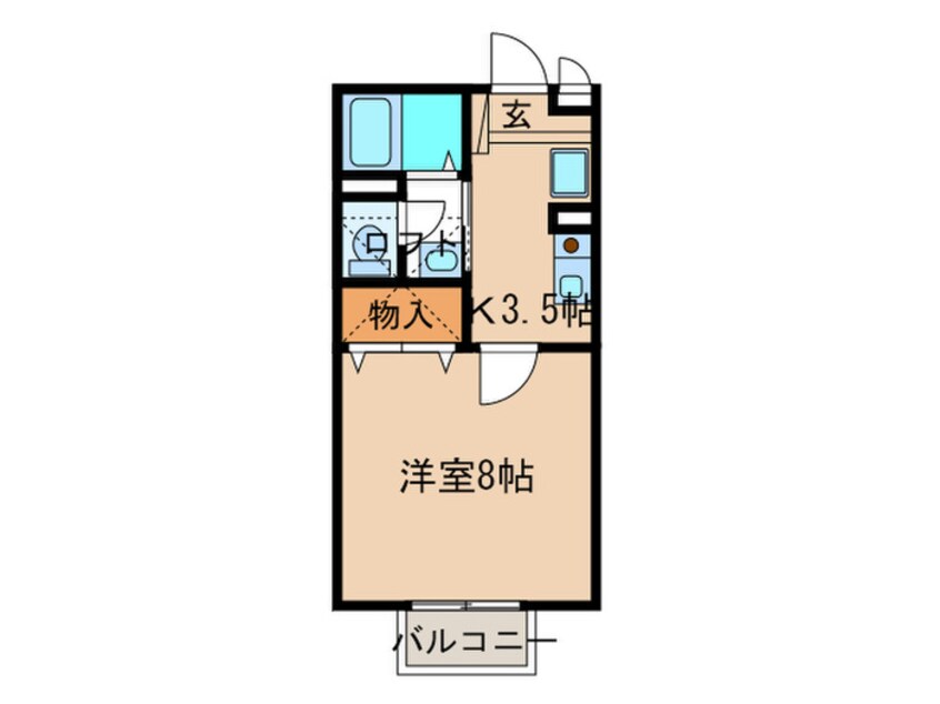 間取図 ヴィレッジタカミド－Ａ