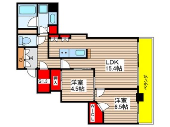 間取図 ナゴヤセンタータワー（603）