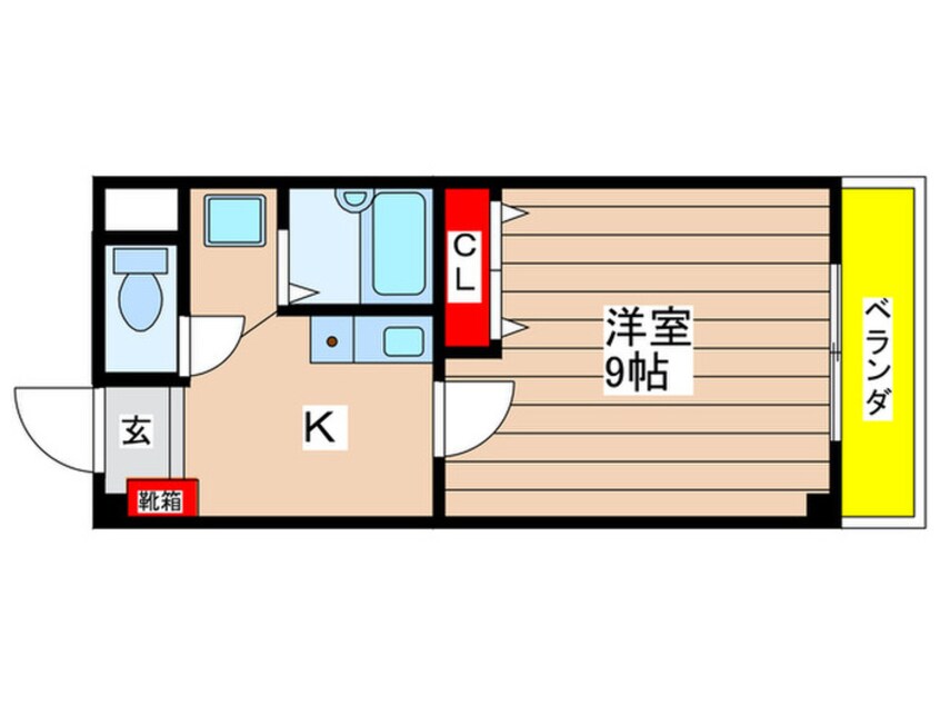 間取図 ロイヤル久方