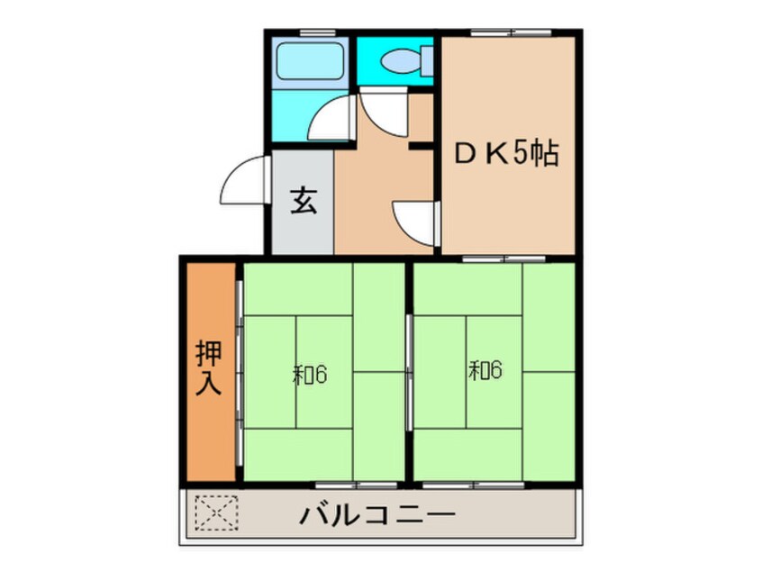 間取図 ハイツ神田