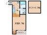 Bliss House 1Kの間取り