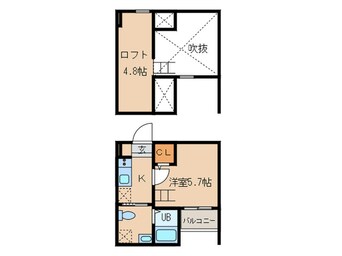 間取図 ル・フォティユⅡ