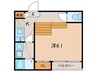 サイプレスト松原町 1Kの間取り