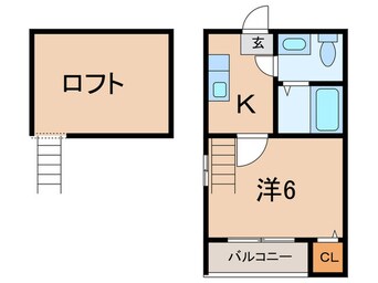 間取図 ＬＵＭＩＮＯＵＳ矢田