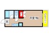 ケントハウス 1Rの間取り