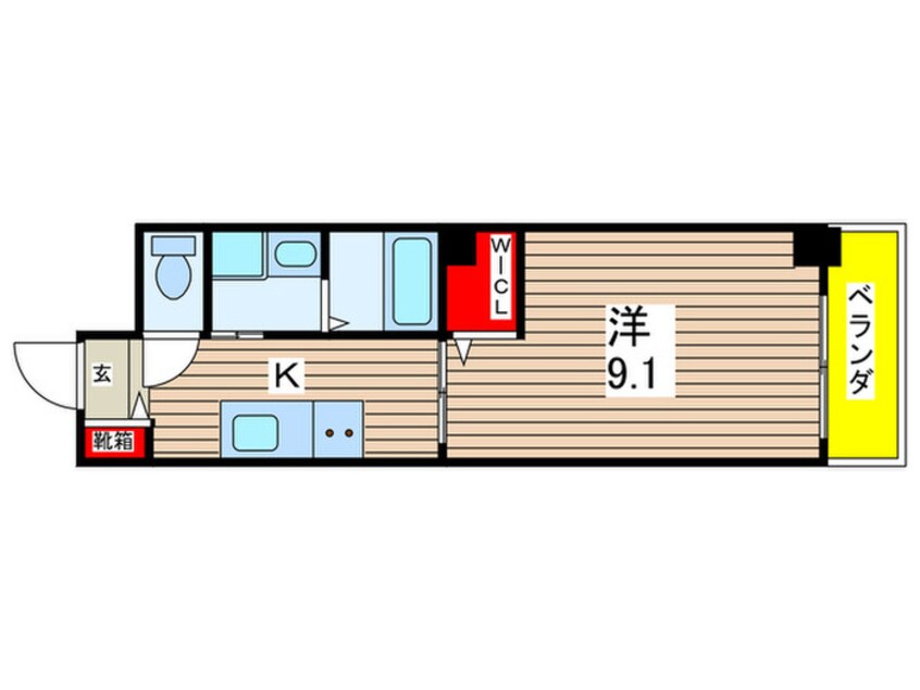 間取図 Grand Vrio Fukiage