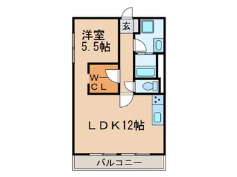 間取図 ビラ松風苑