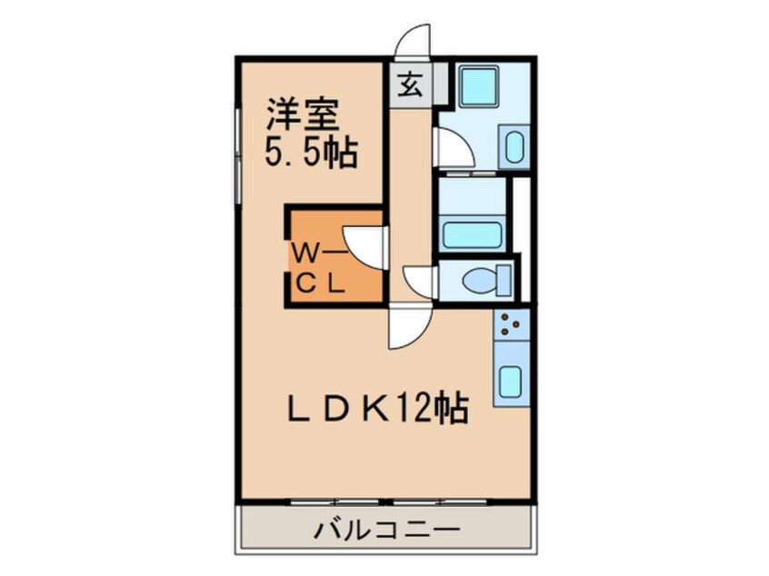 間取図 ビラ松風苑