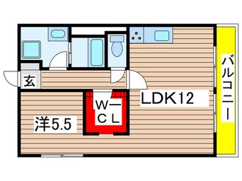 間取図 ビラ松風苑