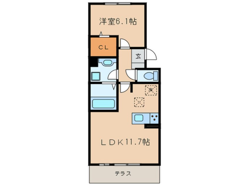 間取図 アバンサール