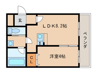 間取図 ジュネス中杉町