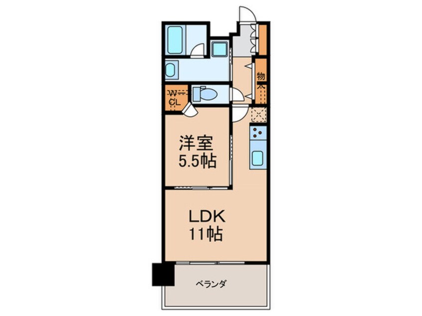 間取図 S-RESIDENCE本郷Ⅱ