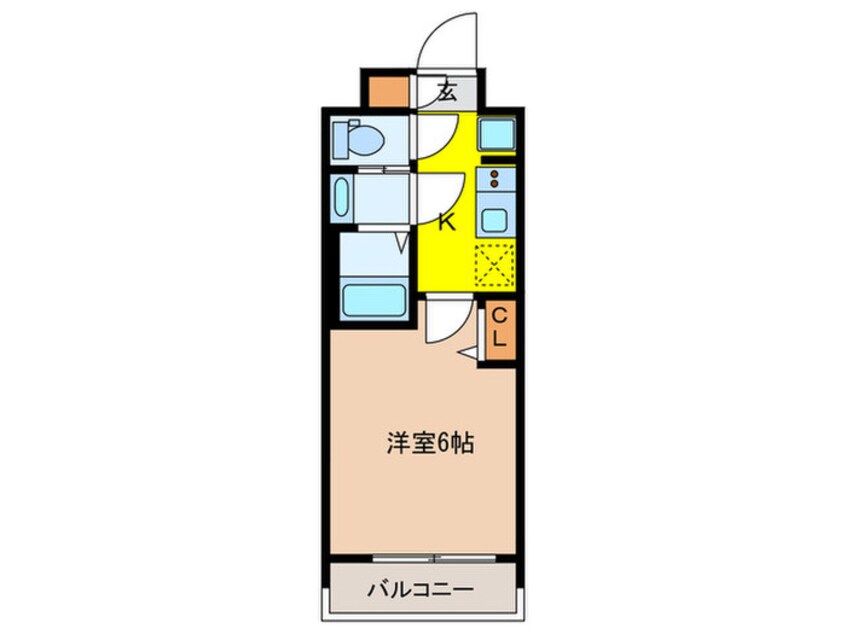 間取図 メイクス今池PRIME