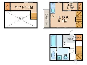 間取図 DUPLEX