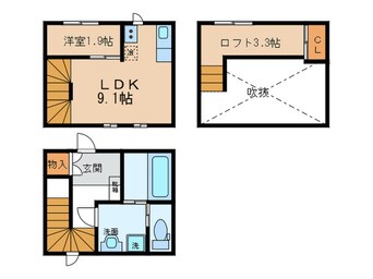 間取図 DUPLEX