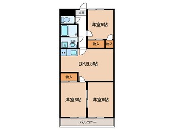 間取図 サンモール西鳥